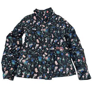 Firefly Reeta GLS V2 Girls Medium (10-12) Floral Aquamax Elite Jacket Multicolor